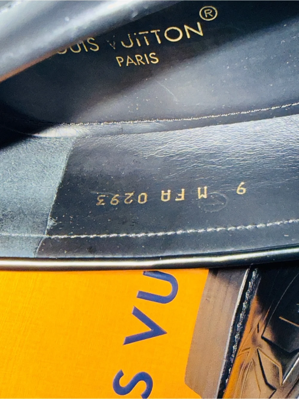 Louis Vuitton Black Embossed Leather Penny Loafers. LIMITED EDITION